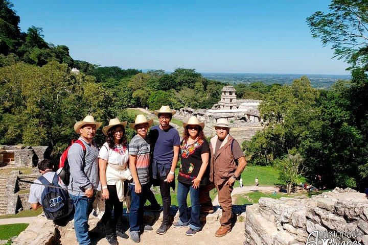 Archaeological Zone of Palenque, Misol-Ha Waterfalls and Agua Azul exit Palenque