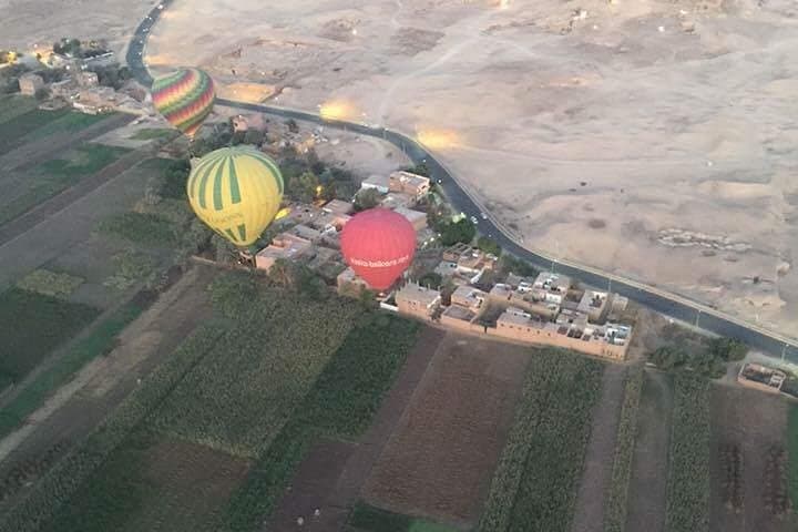 Hot-Air Balloon ride over the ancient wanders of luxor
