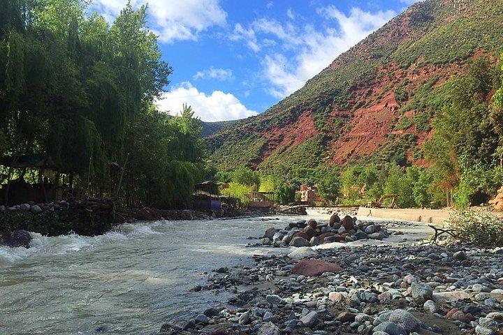 Marrakech: Agafay Desert & Atlas Mountains Tour With Camel Ride
