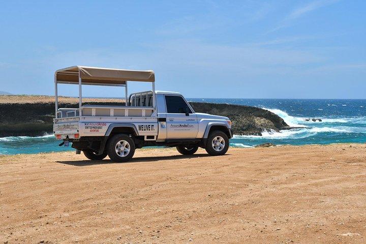 Aruba Outback Safari Jeep Tour - Lighthouse, Arikok & Conchi Pool