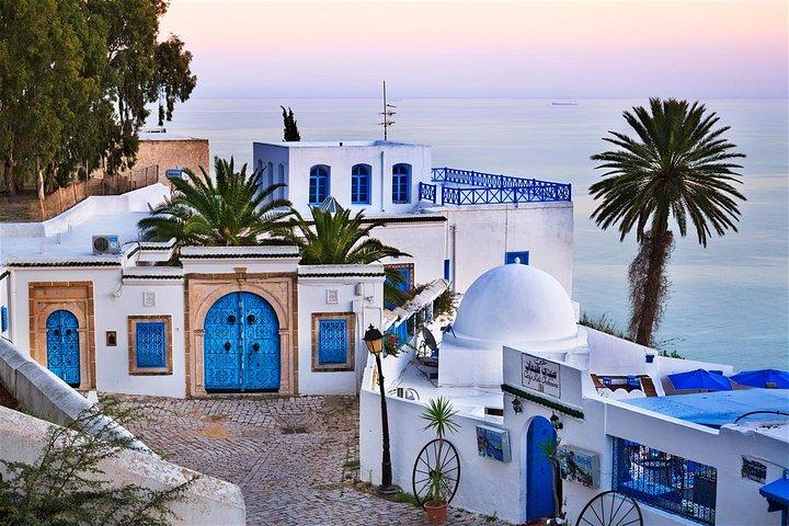 Picturesque Village Of Sidi Bou Said + Tunis Old Medina