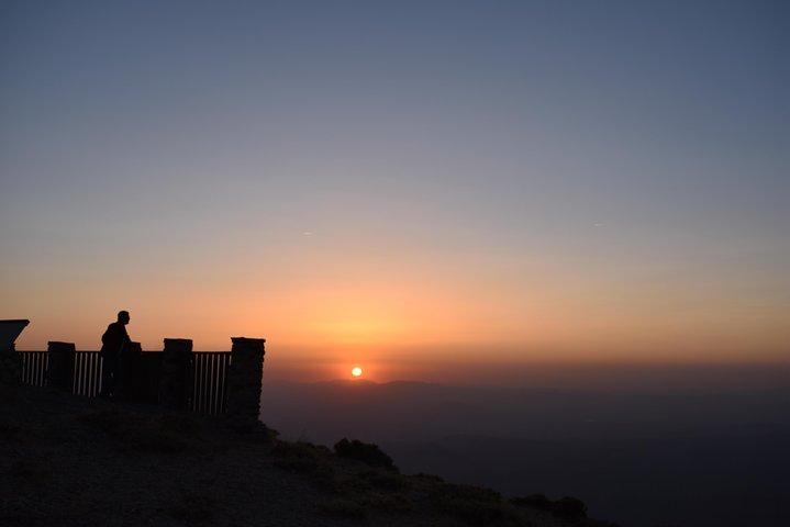 Sunset at 2,500m in Sierra Nevada
