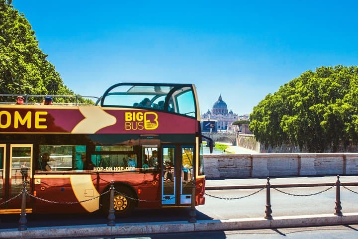 Rome: Big Bus Hop-on, Hop-off Open-Top Sightseeing Tour