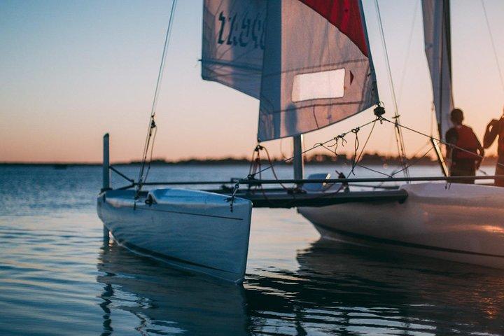 Catamaran to Isla Mujeres and Snorkel Adventure with open bar