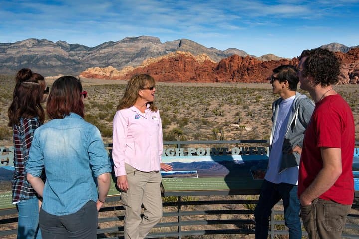 Red Rock Canyon from Las Vegas
