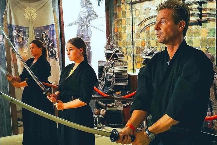Sword Experience (Family Friendly)at Samurai Ninja Museum Asakusa