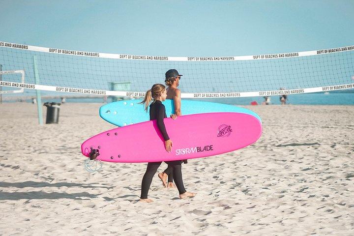 Private Surfing Lesson in Santa Monica