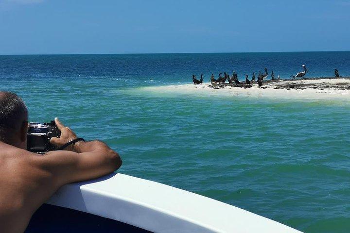3 Islands Snorkel on boat, Isla Blanca, Contoy, Mujeres