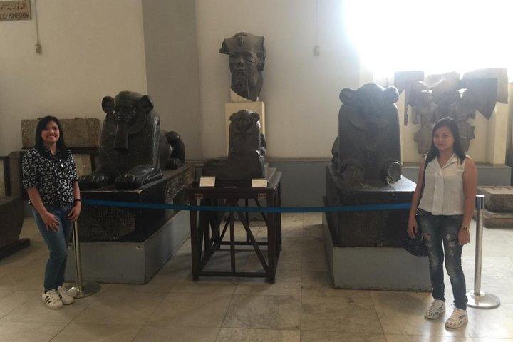 Private 8-Hour Tour Giza Pyramids and National Museum of Egyptian Civilization