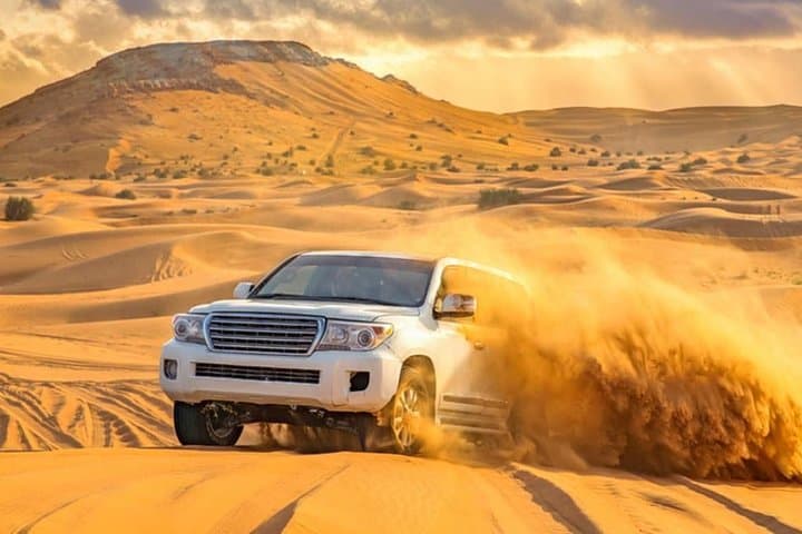 Desert Safari Tour, 6 Hour Fun, Family & Friends, Camel Ride & Dinner Included.