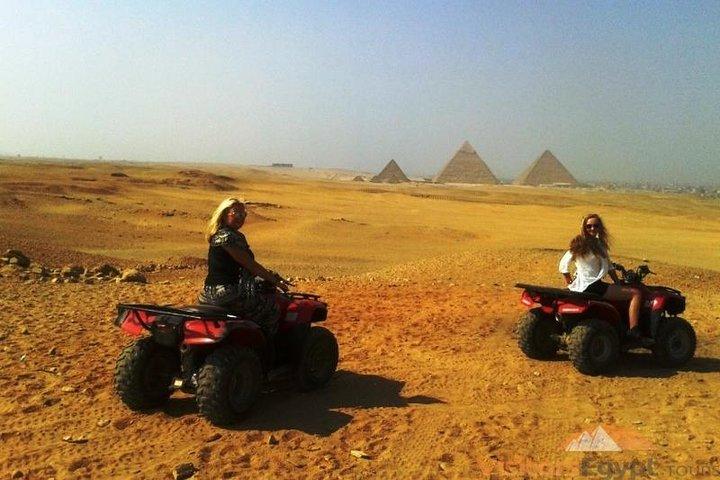 Desert Safari by Quad Bike Around Pyramids