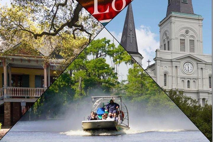 New Orleans City, Cemetery and Swamp Full-Day Tour