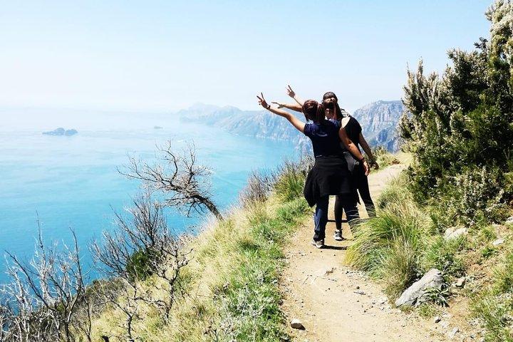 Trail of the gods with local guide Saveria Fiore "Ladybug"