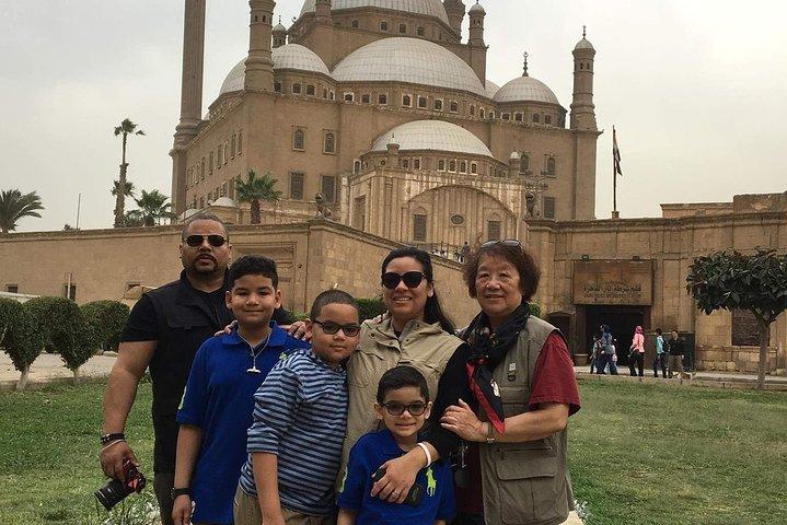 8 Hours- Giza Pyramids, Coptic City & Alabaster Mosque with camel ride and Lunch