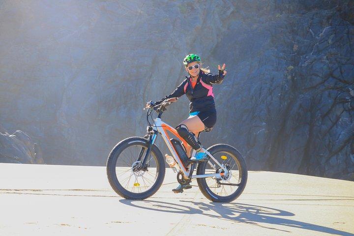 Cabo Electric Bike Beach Adventure with Margaritas and Lunch