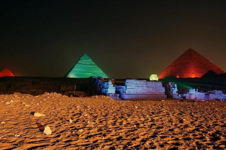 Giza Pyramids Sound & Light Show night tour