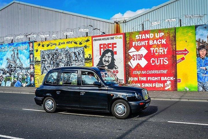 Belfast Political Taxi Tour Murals and Peace Wall