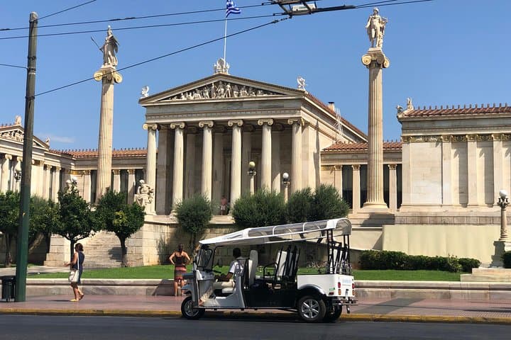Tuk Tuk Athens Complete City Center Tour - 100% Electric (3 hour)