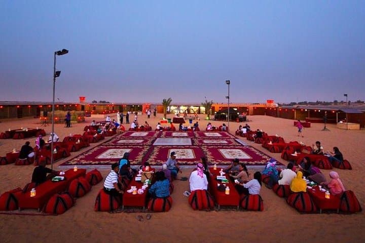 Private - Dinner in Dubai Desert with Camel Ride, BBQ Dinner and Belly Dance