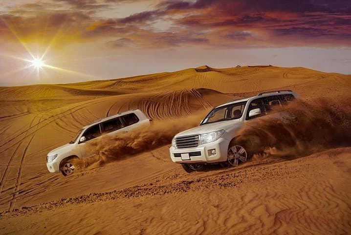 Evening Safari with Quad Bike, Camel Riding, BBQ Dinner and Dune Bashing