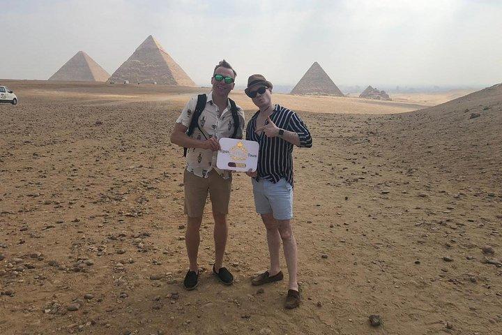 Private Tour to Giza Pyramids, Camel Ride, ATV Quad Bike & Shopping Tour.