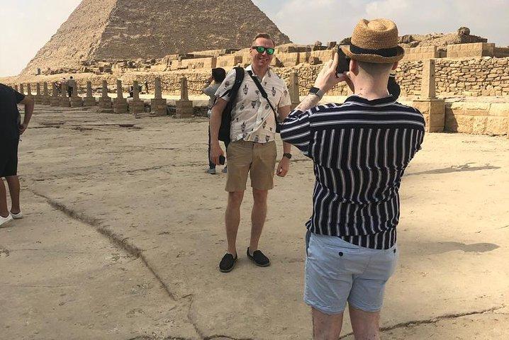 Private Tour to Giza Pyramids, Camel Ride, ATV Quad Bike & Shopping Tour.