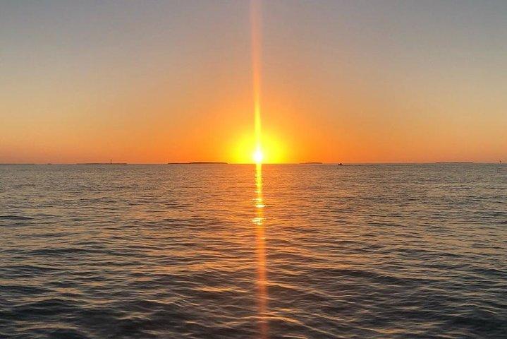 Small Group Key West Adult Sunset & Moët Sail & Amazing Cheeses
