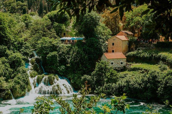 Krka Waterfalls and Trogir Tour from Omiš