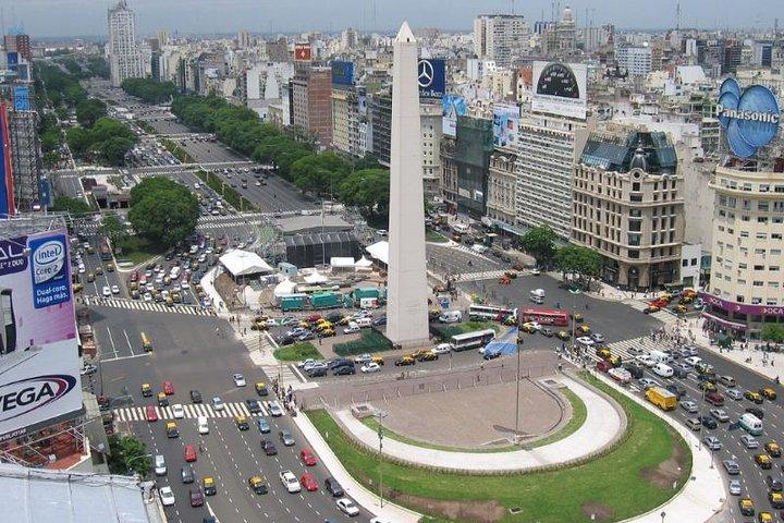 Private Debark Tour Buenos Aires City ending at International Airport