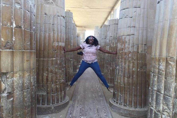 Day tour with Guide to Giza Pyramids, Sakkara, Dahshur and Memphis