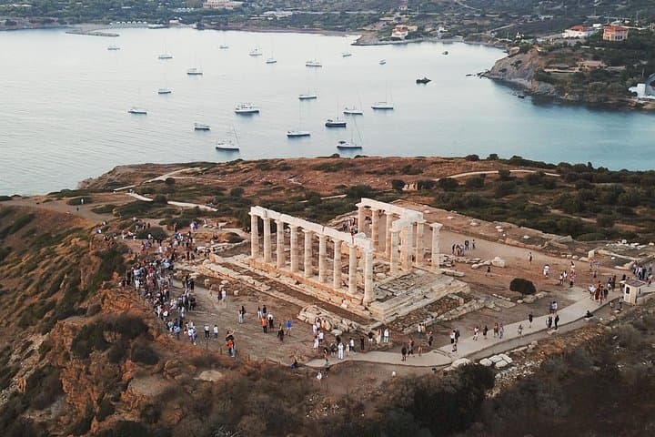 Cape Sounio Temple of Poseidon Half Day Private Tour