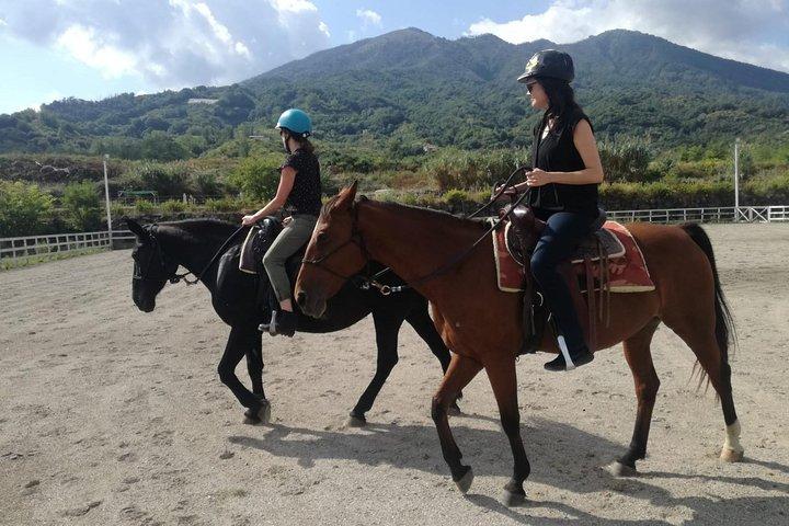 Horse Riding on Mount Vesuvius
