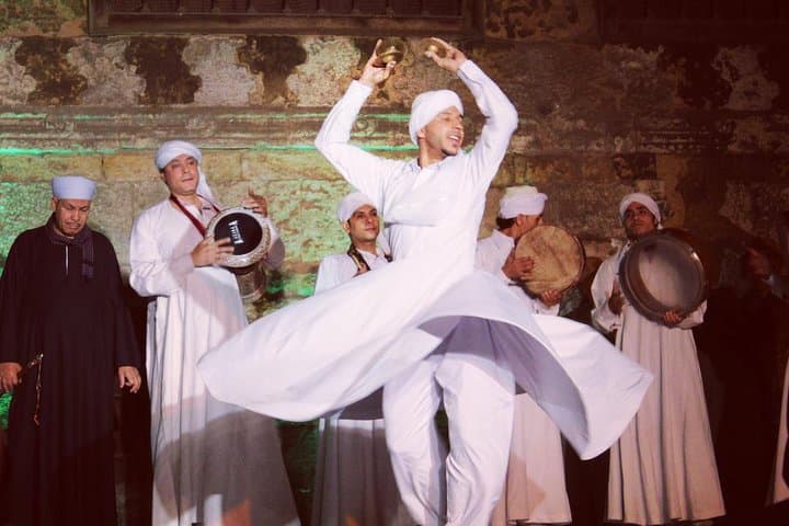 Al Tannoura Egyptian Dance Heritage Show at Wekalet El Ghouri