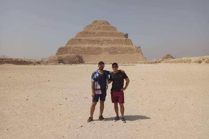 Private Day Tour to Giza Pyramids Sphinx Memphis Saqqara & Dahshur Pyramids