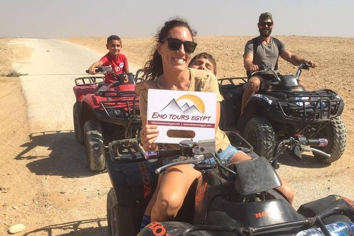 ATV Ride at the Desert of Giza Pyramids