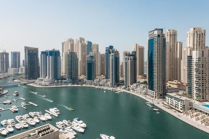 Dubai Marina Private Yacht Tour With Pickup & dropoff