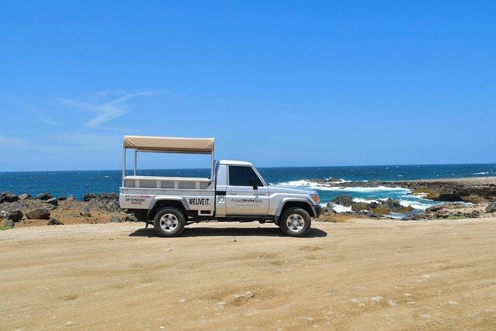 Aruba Private Open-Air Safari Jeep Tour + Arikok and Conchi Pool
