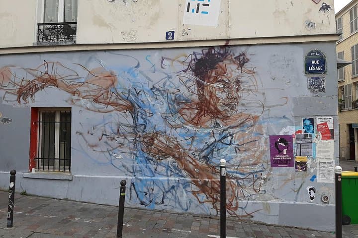 Belleville Street Art Tour with an Artist