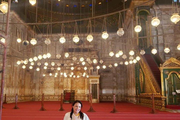 Private Day Tour to Egyptian Museum, Citadel and Bazaar in Cairo.