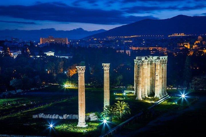 Athens By Night Driving Tour (Highlights) , and Dinner time