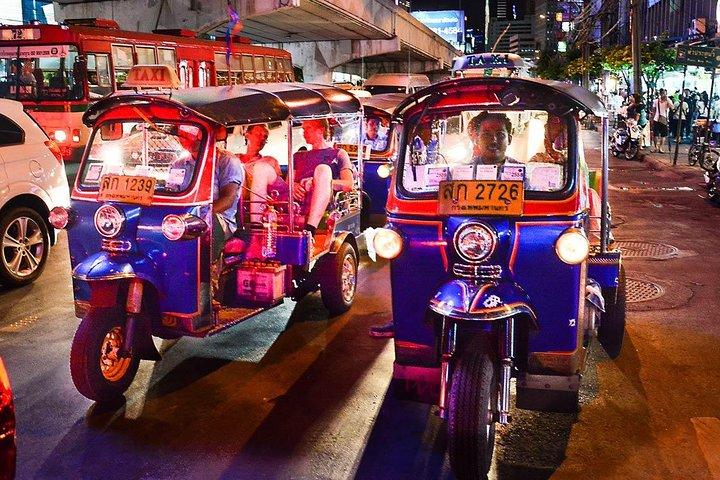 Bangkok After Dark: Private Tuk-Tuk Tour with SHA+ Safety