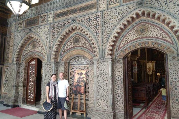 Private Tour of Coptic Cairo Including Saint Simon Church in Moqqatam