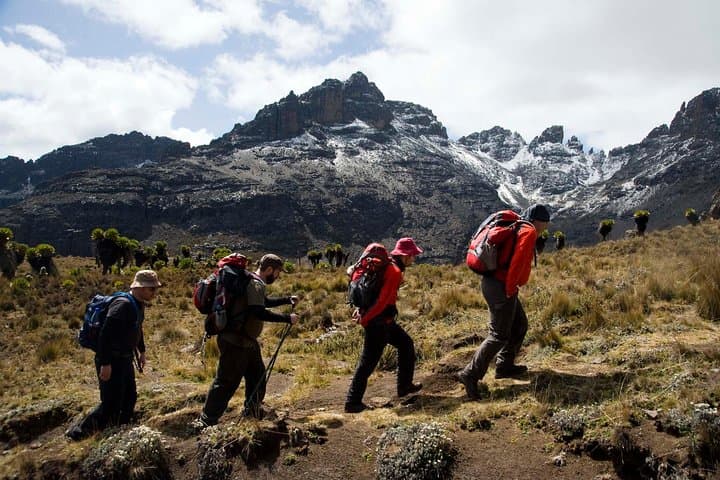 6 Days Mount Kenya Climbing through Sirimon Route
