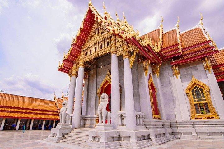 Bangkok's Landmarks Tour : GrandPalace WatTraimit WatPho WatArun