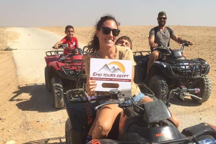 Best Adventure Tours Visit Giza Pyramids and ATV Quad Bike Ride in Desert