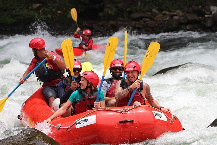 Whitewater Rafting Sarapiqui Class 3-4 from La Fortuna