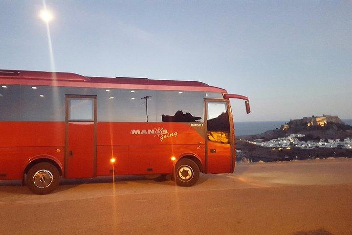 From Rhodes: Lindos Evening Escape & 4 Hours Free Time
