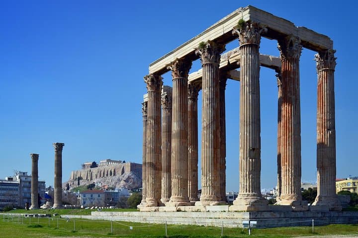 Acropolis, Temple Of Zeus,Olympic Stadium,Parliament,Guards Athens private Tour