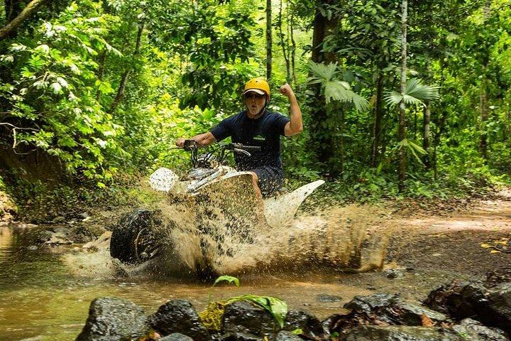 Full Day Pass Jaco Jungle Adventure Five in One with Lunch