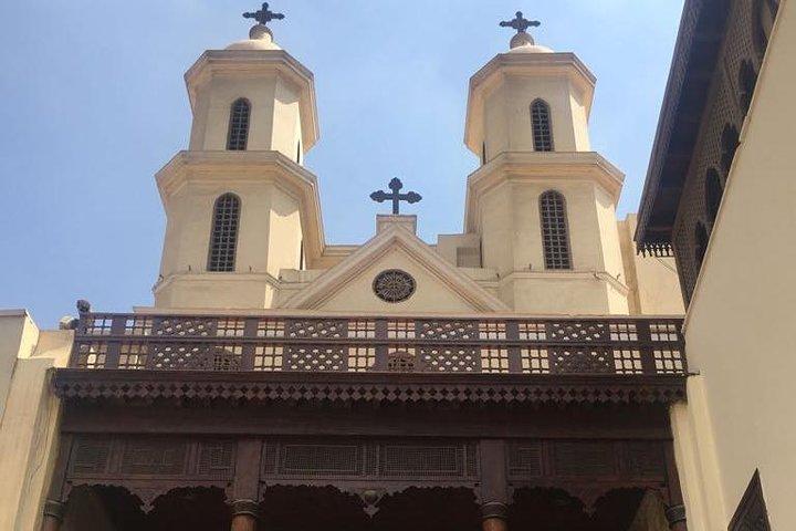 Private Tour of Coptic Cairo Including Saint Simon Church in Moqqatam